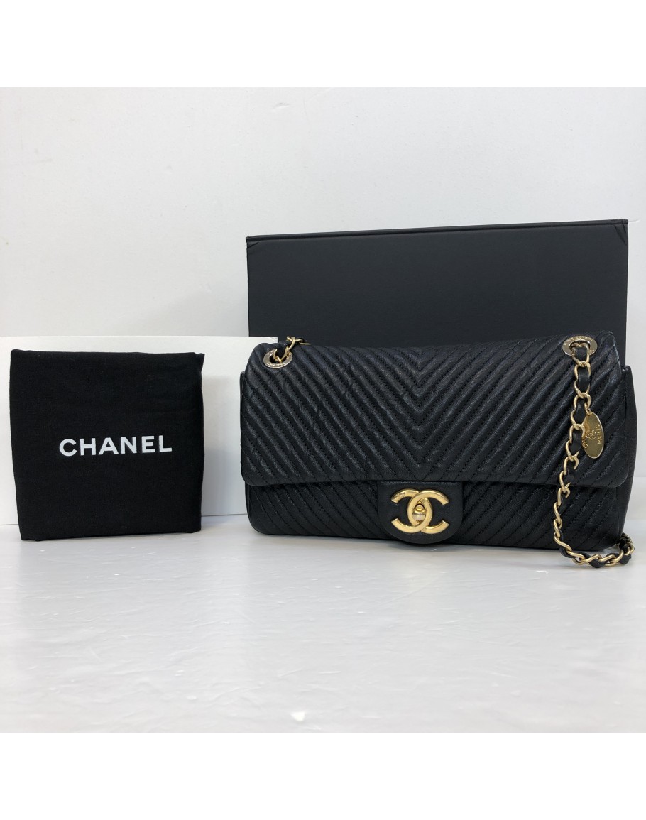 Chanel aged gold on sale hardware